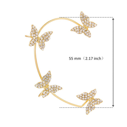 Butterfly Ear Cuffs (Pair)