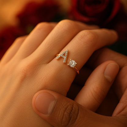 Adjustable Initial Ring (80% OFF TODAY ONLY)