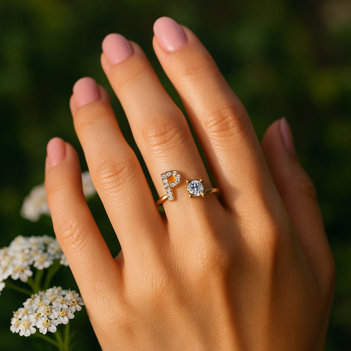 Adjustable Initial Ring (80% OFF TODAY ONLY)