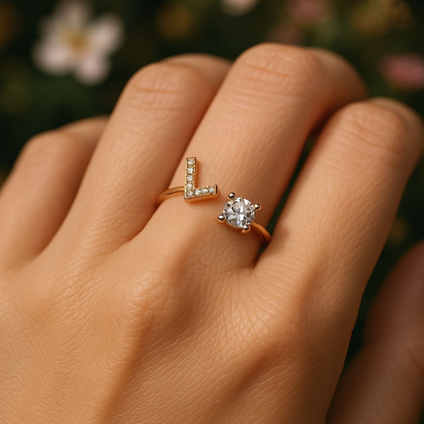 Adjustable Initial Ring (80% OFF TODAY ONLY)