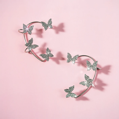 Butterfly Ear Cuffs (Pair)