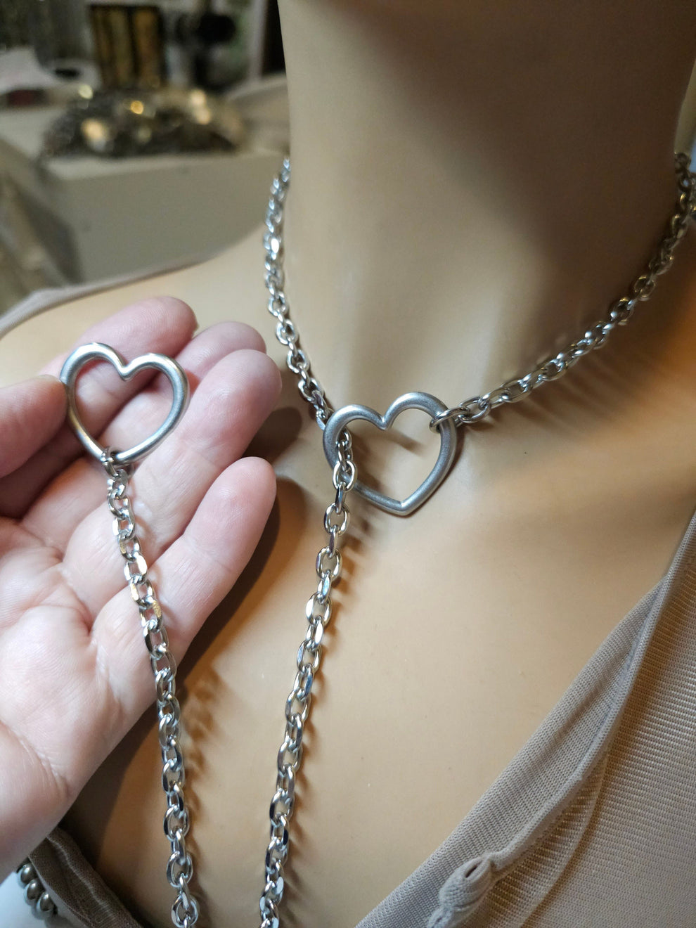 Heart Slip Chain