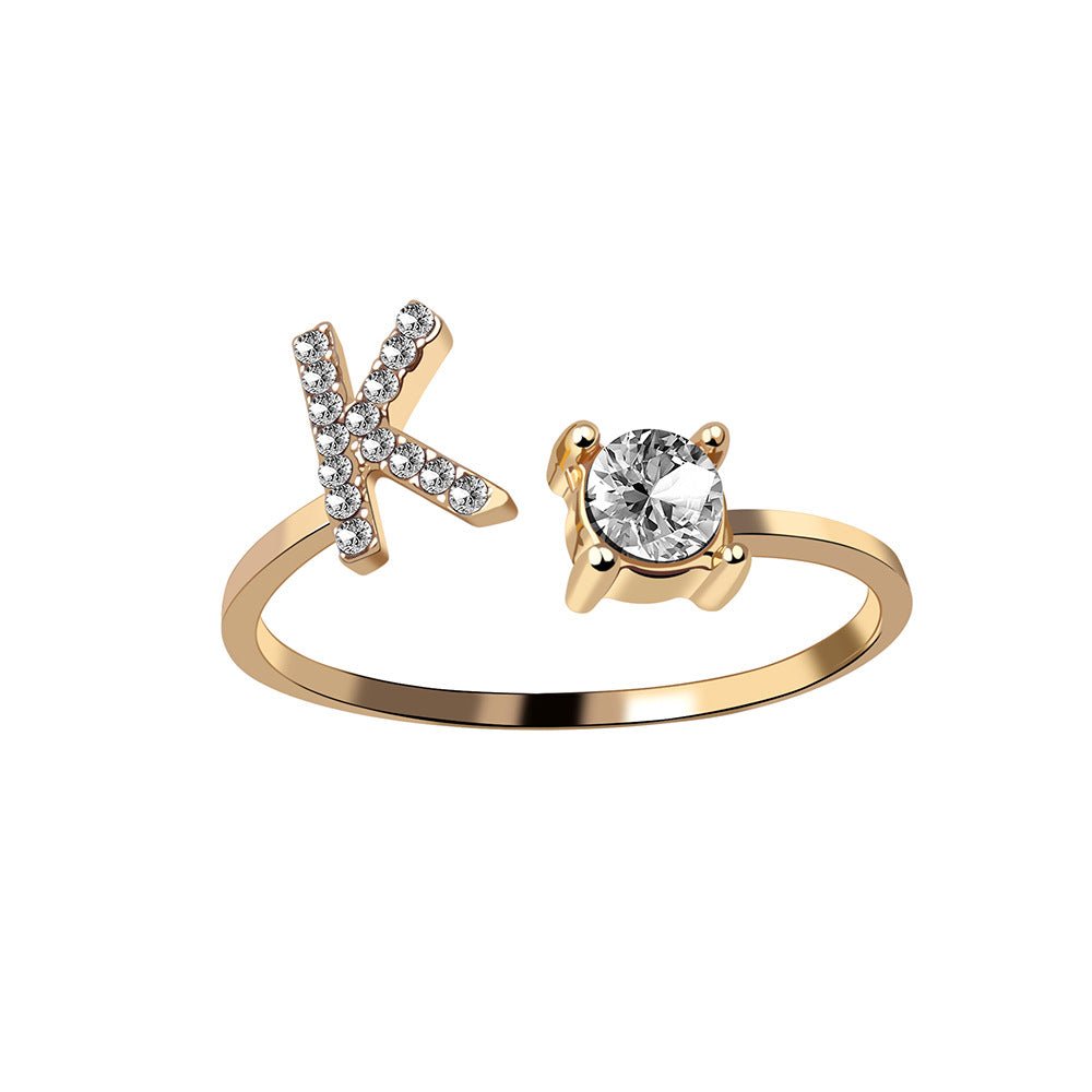Adjustable Initial Ring (80% OFF TODAY ONLY)